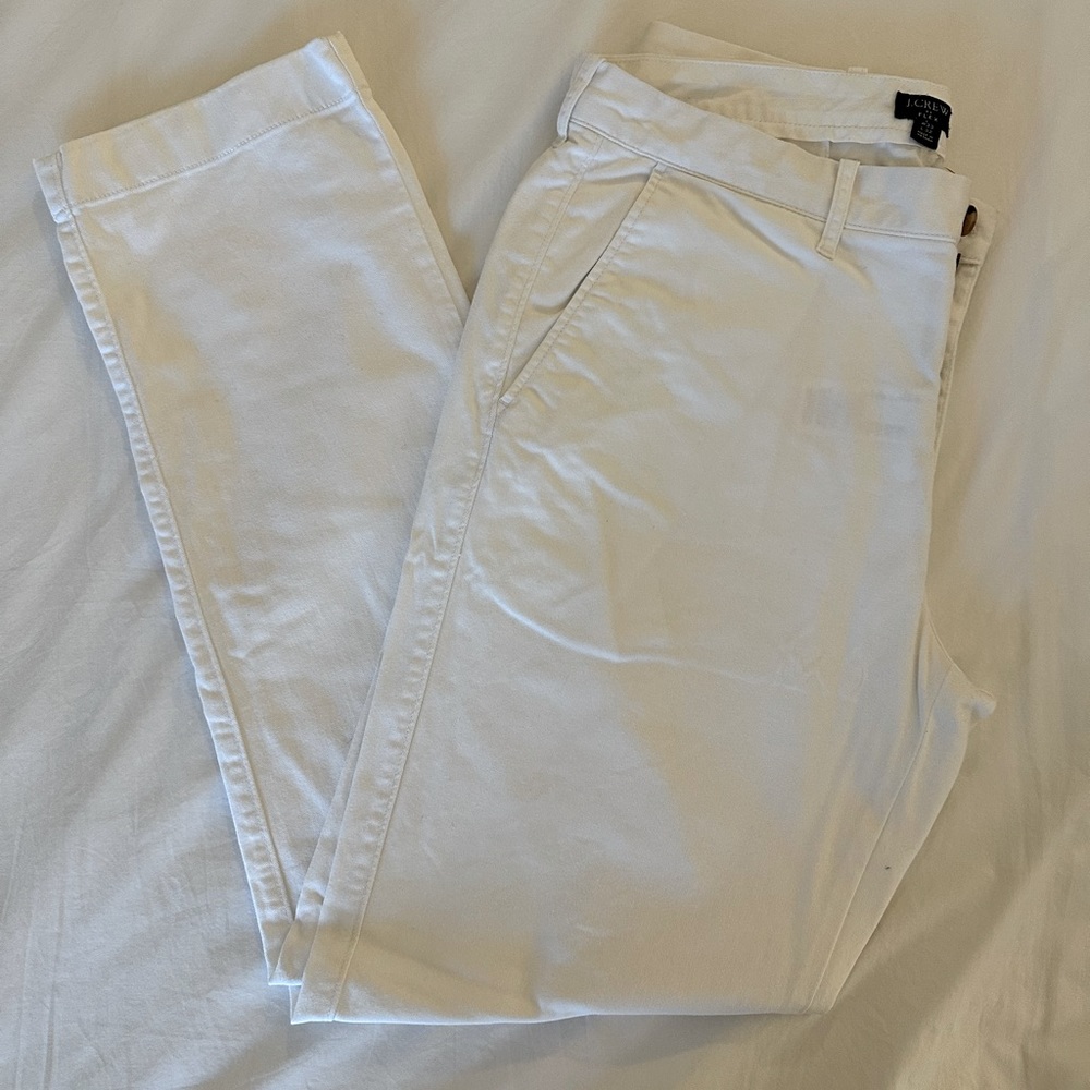J.Crew Factory Straight-fit flex khaki pant